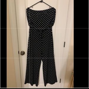 One piece sleeveless pantsuit